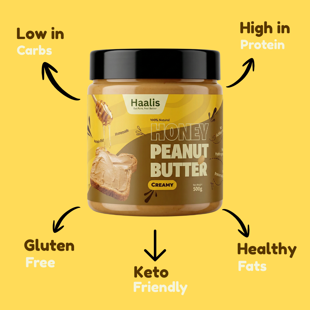 Honey Peanut Butter Creamy - 500g