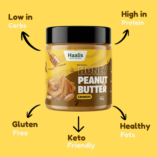 Honey Peanut Butter Crunchy - 500g