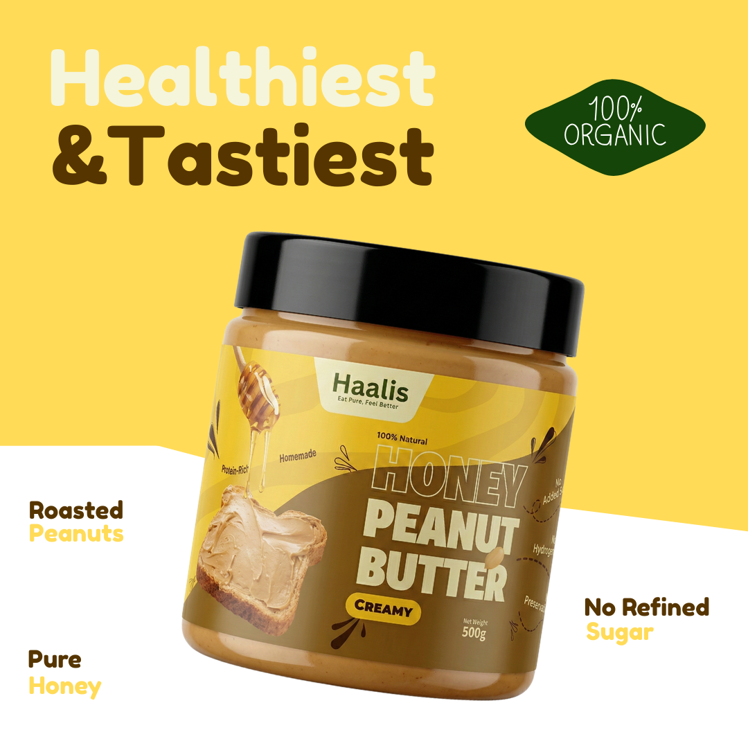 Honey Peanut Butter Creamy - 500g