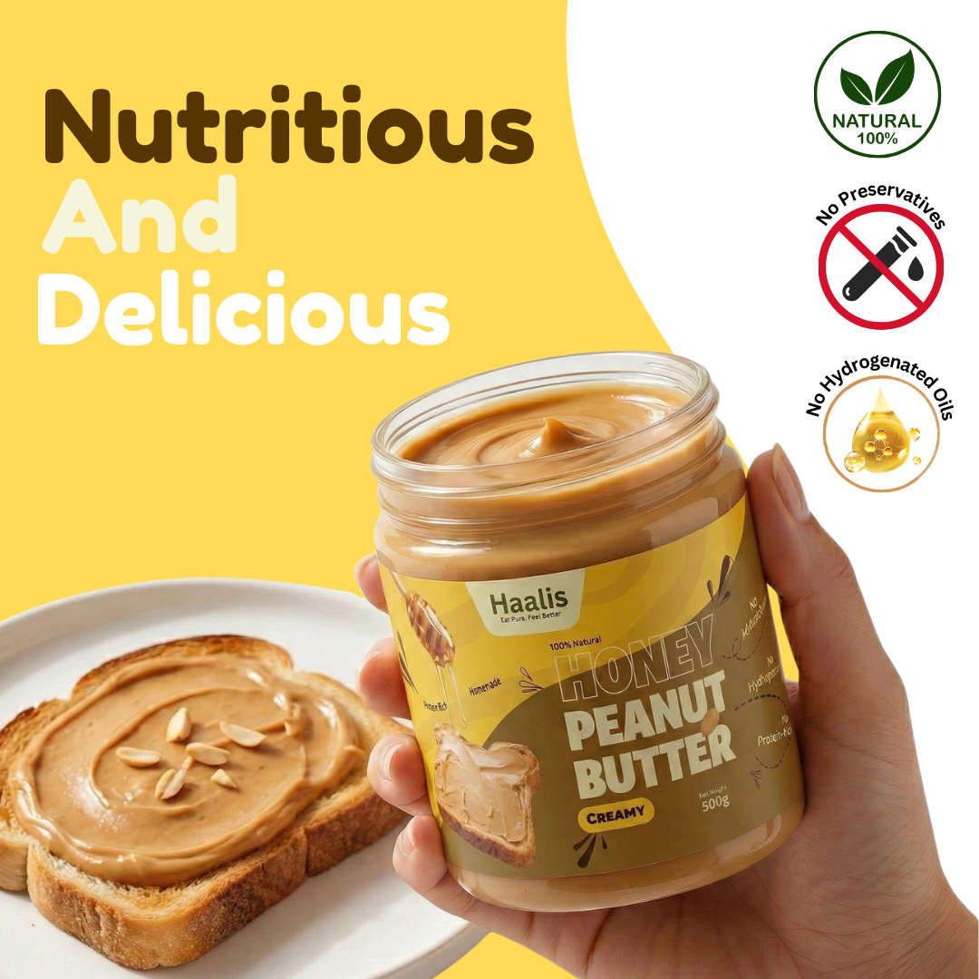 Honey Peanut Butter Creamy - 500g