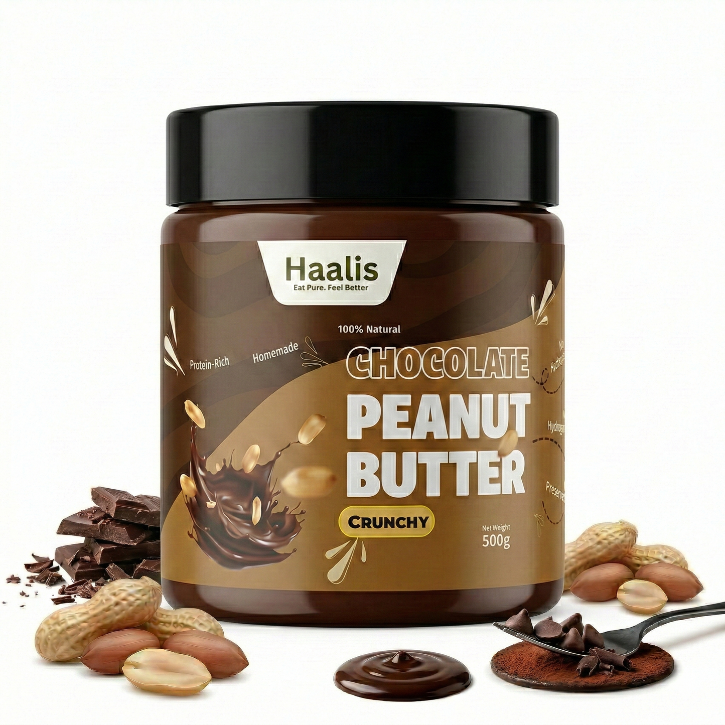 Chocolate Peanut  Butter Crunchy - 500g