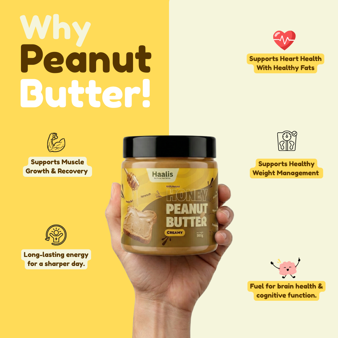 Honey Peanut Butter Creamy - 500g